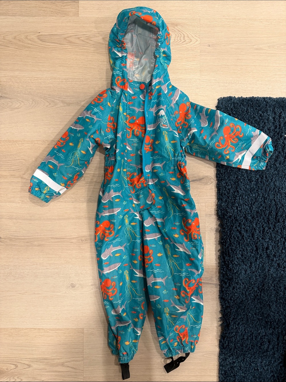 Frugi rain suit 2-3yrs